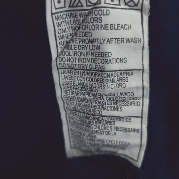 Adidas Dallas Mavericks Sweatshirt Mens XL Blue 100% Cotton Crew Neck Pullover - Picture 6 of 9